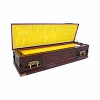 Ataúd de madera de alta calidad, suministros funerarios