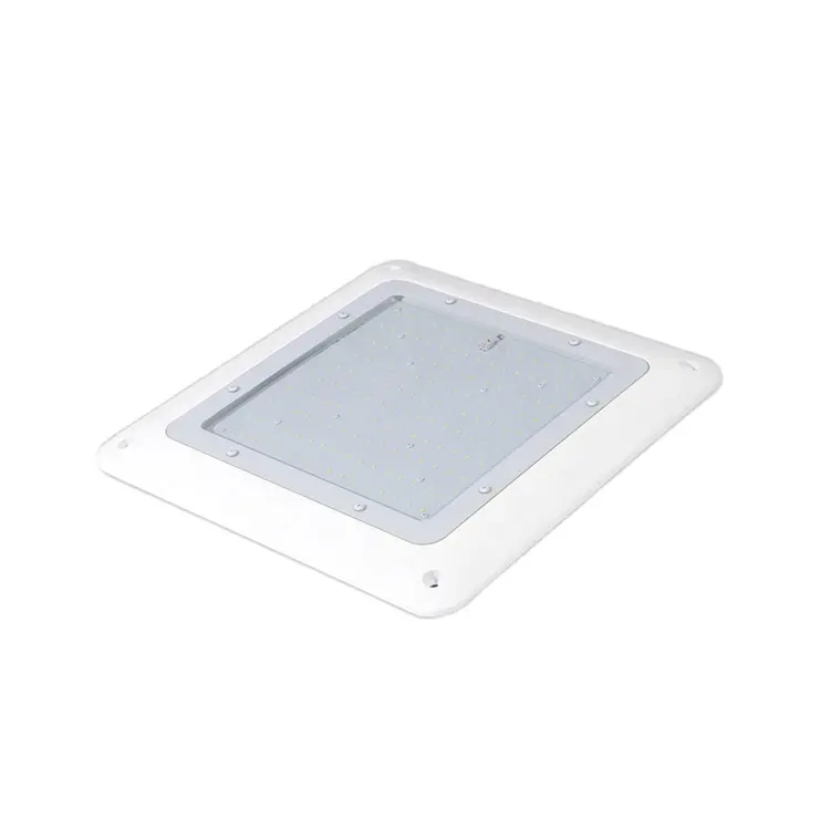 IP65 75W - 200W Gas Station Canopy Led Explosion Proof Light