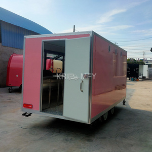 Camion de restauration entièrement équipé 2025 avec remorque mobile de pizza et barbecue pour la vente aux États-Unis - Product Image 5