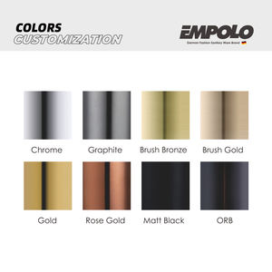 Empolo New Rain Spray QuickClean <span class=keywords><strong>Showerpipe</strong></span> Ensemble de <span class=keywords><strong>douche</strong></span> en laiton noir mat Ensemble de <span class=keywords><strong>douche</strong></span> à main pour salle de bain cabesal de ducha - Product Image 5