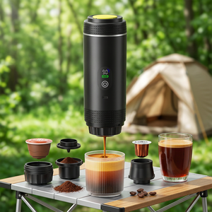 Cafetera Espresso Portátil 3 en 1, Recargable por USB, Calentamiento Rápido, Cafetera Eléctrica de Viaje para Acampar al Aire Libre, Coche, RV - Product Image 1