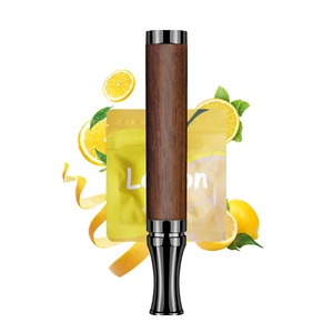 Inalatore d'Aria Senza Fumo in Legno <span class=keywords><strong>di</strong></span> Noce con Boccaglio in Acciaio Inossidabile per Set Regalo, Etichetta Privata - Product Image 3