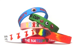 フィットネスフットボールクラブカスタムカラーイベントパーティー用OEMカスタムテキスト防水シリコンリストバンド - Product Image 4