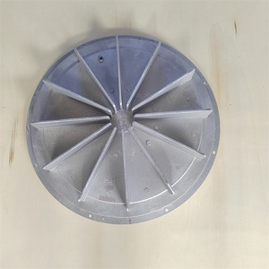 Disipador de Calor Redondo de Aleación de Aluminio, Fundido por Gravedad, Componente de Disipador de Calor LED, Acabado Gris - Product Image 2