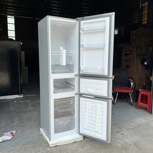 Tủ lạnh 3 cửa dọc 250L màu bạc EU tiêu chuẩn A +++ 220 làm mát trực tiếp 50/60Hz BCD-250 tủ lạnh biến tần kỹ thuật số - Product Image 5