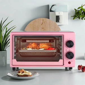 <span class=keywords><strong>Four</strong></span> électrique petit <span class=keywords><strong>mini</strong></span> 12L 10L 8L rose, <span class=keywords><strong>four</strong></span> grille-pain blanc en plastique, design domestique, économe en énergie, minuterie numérique, <span class=keywords><strong>four</strong></span> à pizza - Product Image 3