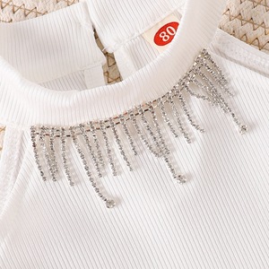 <span class=keywords><strong>Ensemble</strong></span> deux pièces décontracté pour <span class=keywords><strong>fille</strong></span> de 1 à 5 <span class=keywords><strong>ans</strong></span> : Haut à manches longues avec nœuds et jupe, style étranger - Product Image 5