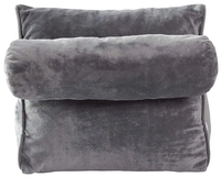 Vente en gros Oreiller de lecture et de télévision en forme de coin super doux avec traversin réglable en mousse à mémoire de forme en velours pour le repos