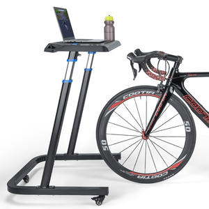 Bureau d'entraîneur de vélo multifonction amovible, bureau réglable en hauteur, pour l'intérieur du cyclisme et sur pied - Product Image 1