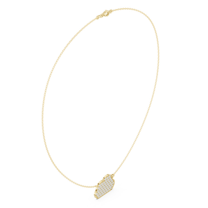 Collier de haute qualité avec pendentif nuage pavé de diamants, collier stationnaire pour femmes tendance, bijoux disponibles à prix de gros - Product Image 3