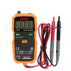 Multímetro Digital <span class=keywords><strong>Huayi</strong></span> HY8231, Inteligente, de Bolsillo, Resistente a Quemaduras, Pantalla LCD CAT III 600V, Encendido Automático, Portátil, para Uso Doméstico - Product Image 5