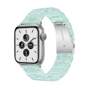 Correa de Reloj Transparente Colorida para Apple <span class=keywords><strong>Watch</strong></span> 45mm 38mm <span class=keywords><strong>SE</strong></span> 44mm Samsung <span class=keywords><strong>Huawei</strong></span> 20mm 22mm, Correa Universal para Reloj - Product Image 6