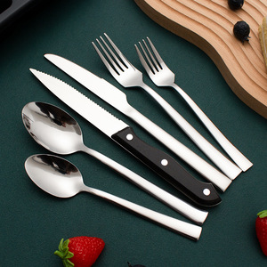 Juego de <span class=keywords><strong>Cubiertos</strong></span> de Acero Inoxidable con Bandeja Organizadora para Cajón, Juego de <span class=keywords><strong>Cubiertos</strong></span> de Cocina para Uso Diario - Product Image 3