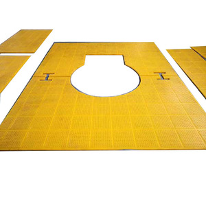 Tappetini di sicurezza per piano di perforazione antiscivolo con tavolo rotante di sicurezza in poliuretano acciaio per taglio delle unghie - Product Image 5