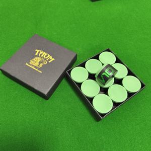 Taom V10 Pyro Billiard Cue <strong>Chalk</strong> Professional Blue Green Pink Original Snooker <strong>Pool</strong> <strong>Chalk</strong> with Acrylic Protective Storage Case - Product Image 5