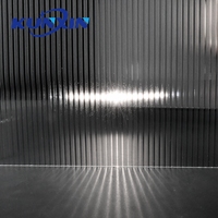 Kunxin Plaque de diffusion de texture linéaire PS transparente optique Éclairage LED Feuille de diffuseur UGR