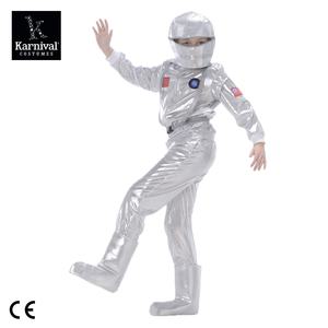 <span class=keywords><strong>Costume</strong></span> <span class=keywords><strong>Astronaute</strong></span> d'Extraterrestre pour Enfant, <span class=keywords><strong>Costume</strong></span> Métallique pour Fête de Carnaval, Performance TV, Unisexe, ODM - Product Image 2