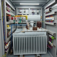 Subestación Compacta Prefabricada Tipo Contenedor para Exteriores, Trifásica/Monofásica, 10kV-11kV/400V/480V, Estándar Europeo, Marca Shenghua YB
