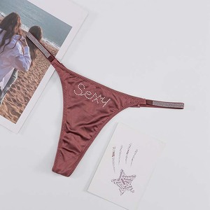 Thong Teen Low Waist Thong Women'S Clothing Sexy Lingerie G-<strong>String</strong> Low-Rise <strong>Strings</strong> for Ladies - Product Image 5