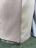Tissus occultants polyester/coton en stock, fabriqués en usine moderne à Keqiao, Chine, rideaux unis de haute qualité et bon marché, lot de 280 cm, tissés