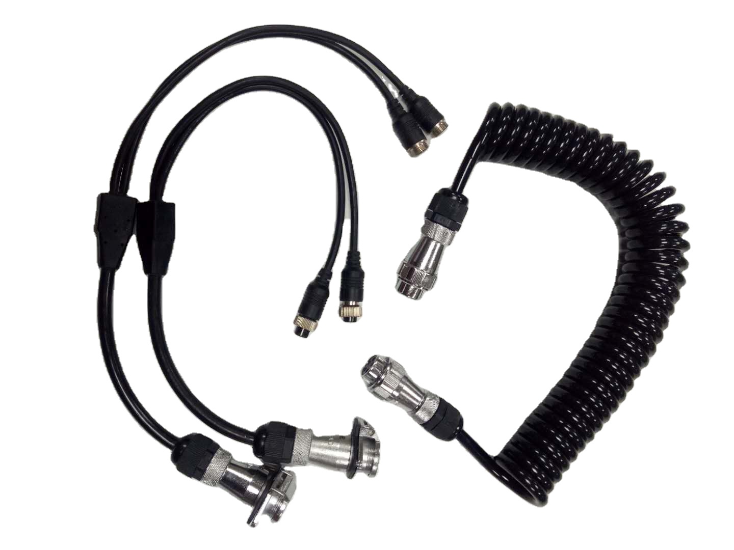 5ピントレーラーカメラコネクタスパイラルオーディオビデオトラック