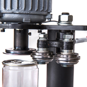 Machine à sceller semi-automatique pour bocaux, boîtes de conserve et emballages en papier, en acier inoxydable, avec engrenage et roulement - Product Image 4