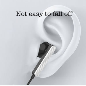 Auriculares con cable tipo C Auriculares con cable intrauditivos de alta calidad de sonido Auriculares de bajo costo de 1 metro de longitud de cable bicolor - Product Image 2