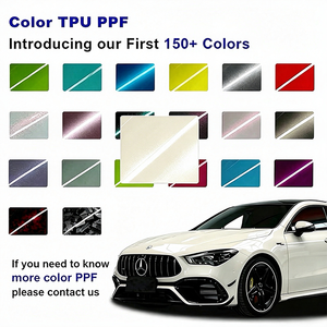 Pellicola Protettiva Senza Bolle d'Aria per Auto, Personalizzabile con Design, Rivestimento TPU Bianco Perlato Opaco per Berlina - Product Image 1