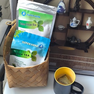 Hữu Cơ Trung Quốc thảo dược ruột sạch trà bán buôn cho người lớn để có được thoát khỏi bụng chất béo - Product Image 6