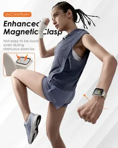 <span class=keywords><strong>Correa</strong></span> <span class=keywords><strong>Milanesa</strong></span> para <span class=keywords><strong>Apple</strong></span> <span class=keywords><strong>Watch</strong></span> de 40mm-49mm con Cierre Magnético para las Series 11/10/9/SE/7/8/Ultra3/2 - Product Image 4