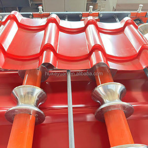 Afrika Glasierte Fliesen-Formmaschine Dachblech-Rollformmaschine Farbige Stahl-Stehfalzprofil-Kernherstellungsmaschine - Product Image 6