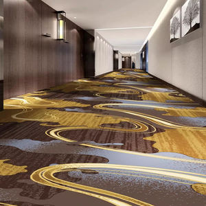 Alfombra fabricada en fábrica china piso de estilo de lujo impresión 3D alfombra axminster de hotel personalizada - Product Image 5