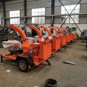 Broyeur de bois commercial à haute efficacité alimenté par un moteur diesel MAOCHAN de qualité supérieure, neuf, garantie 1 an, pour la foresterie - Product Image 3