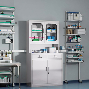 عرض من الفولاذ المقاوم للصدأ من الفولاذ المقاوم للصدأ في المستشفى رخيص طويل القامة رفيع - Product Image 2