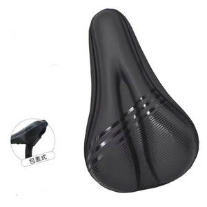 Funda de silicona gruesa para sillín de bicicleta, cómoda, ajuste universal, accesorio de ciclismo para todas las estaciones - Product Image 1