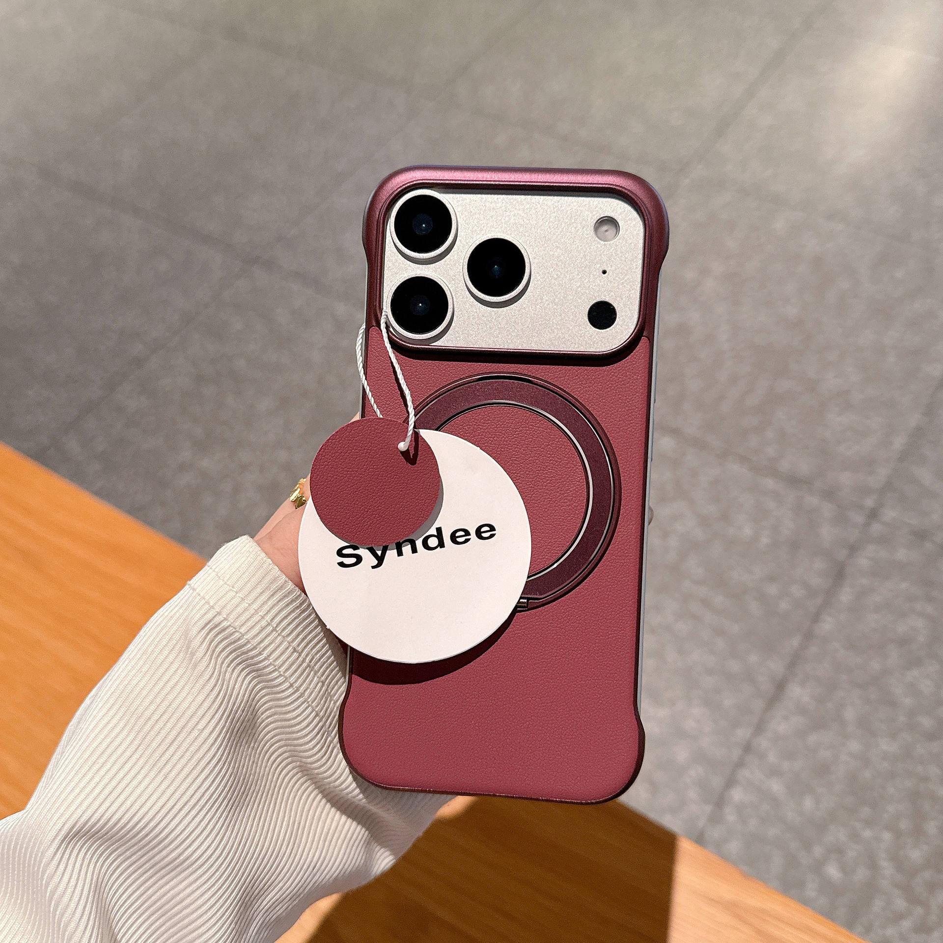 Coque de support de peau sans sensation de cadre-jin ruihong