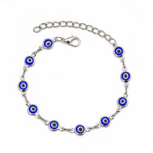 RQ-collar Vintage turco con colgante de ojo malvado para mujer, Gargantilla Monocular estilo Hip Hop Steampunk para pupila, joyería gótica - Product Image 5