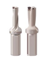 Forets à taraudage rapide KONT en carbure WC pour usinage CNC, norme ISO, robustes, diamètre 2-4 mm, profondeur max. 104 mm pour tournage