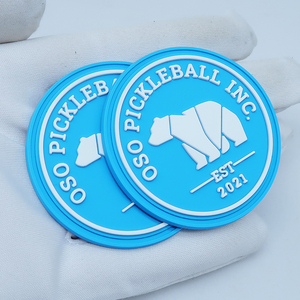 定制游戏3D PVC硅胶帆布贴式战术女孩吃鸡贴带挂钩 - Product Image 5