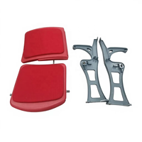 Sièges VIP de stade inclinables et rembourrés de luxe, sièges VIP inclinables pour terrain de padel avec accoudoir et porte-gobelet, logo personnalisé