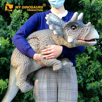 MY Dino HP002 Marionnette de dinosaure robotique bébé Triceratops haute simulation