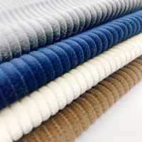 Tela de pana de algodón peinado 100% al por mayor, de alto gramaje, transpirable, 288 g/m², para prendas de vestir y textiles del hogar, camisas para niños.