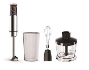 Faire de la nourriture pour bébé soupe purée gâteau Cappuccino Latte etc 400W mélangeur à main en acier inoxydable - Product Image 1