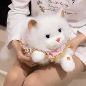 Peluches de chats simulés, jouets en peluche mignons, poupons en peluche de chatons <span class=keywords><strong>et</strong></span> cadeaux pour filles - Product Image 3