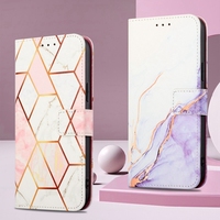 Étui portefeuille en cuir de pierre de marbre de mode pour Infinix Hot 10i 10T 10S 12 Play NFC 12I 12 Pro NOTE 12 40X 5G support Flip Cover