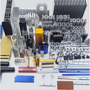 Profils d'extrusion en aluminium de qualité supérieure, sur mesure, toutes sortes, prix d'usine, extrusion d'aluminium 6061, profil en aluminium - Product Image 2