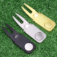 Accessoires de golf Outil de réparation de terrain de golf avec porte-cigare