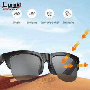 2025 Design AI F06 F07 F08 BT lunettes intelligentes écouteurs sans fil <span class=keywords><strong>Anti</strong></span> lumière forte <span class=keywords><strong>Anti</strong></span> polarisation lunettes de soleil conduite - Product Image 4