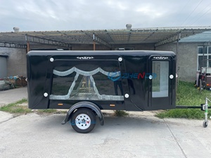 Latest Design Tow Funeral Hearse Electric Coffin Buggy Motorcycle Funeral Cart Funeral Service Wagon - Product Image 6