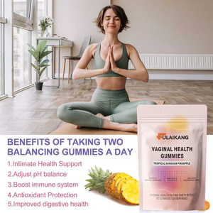 ओम स्त्री पी संतुलन प्रोबायोटिक्स गामी कैंडी निजी लेबल महिला कल्याण आंत स्वास्थ्य हैवीयन पेनेनस एंटीऑक्सिडेंट ऊर्जा - Product Image 2